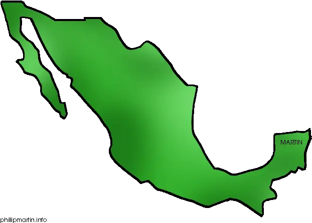 City Clipart Colored Mexico Map Png Download Full Size Mexico Map City Clipart Png
