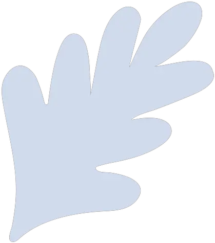 Rounded Leaf Silhouette Transparent Png U0026 Svg Vector File Safety Glove Leaf Silhouette Png