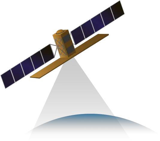 Operational Satellite Data Processing For The Scientific Vertical Png Light Beam Icon