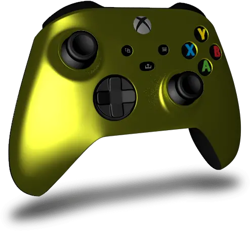 Chrome Gold Xbox Controller Buy Online Altered Labs Video Games Png Controller Folder Icon