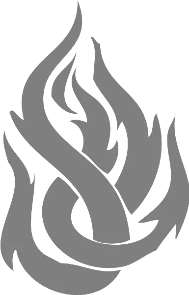 Gray Flame Clip Art Vector Clip Art Online Transparent Fire Tattoo Png Flames Clipart Png