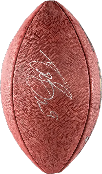 Signed Drew Brees Superbowl Ball Gold Standard Signatures Football Autographed Paraphernalia Png Drew Brees Png