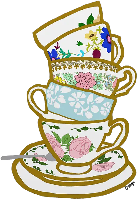 Cup Clipart Stack Transparent Free For Transparent Background Tea Cup Clipart Png Tea Cup Transparent