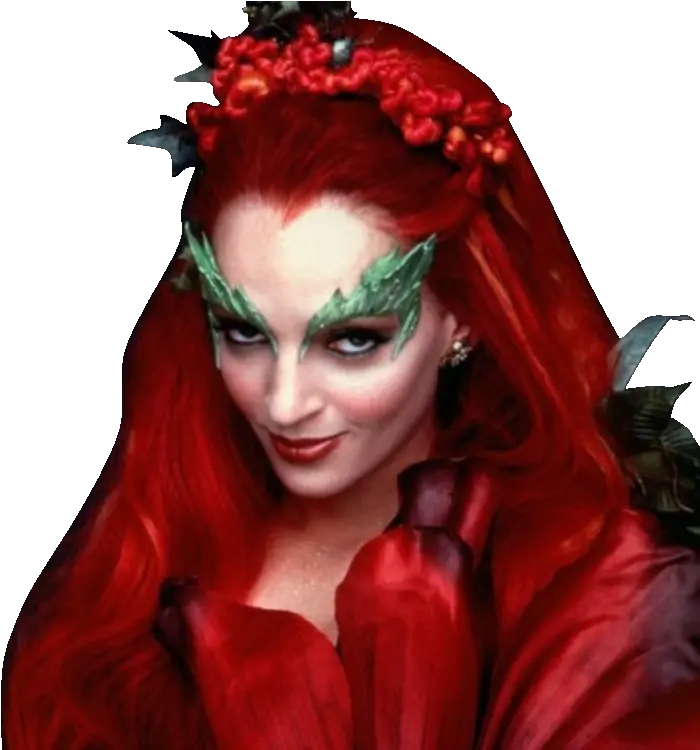 Download Poison Ivy Png Poison Ivy Uma Makeup Full Size Uma Thurman Poison Ivy Ivy Png