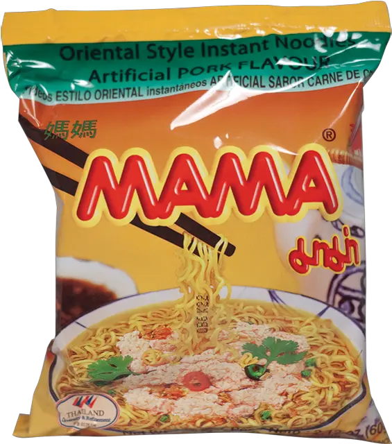 Buy Mama Brand Pork Noodle 45817 By The Case Mama Instant Noodles Png Noodles Transparent