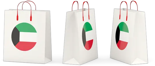 Shopping Bags Illustration Of Flag Kuwait Vertical Png Shopping Bags Icon