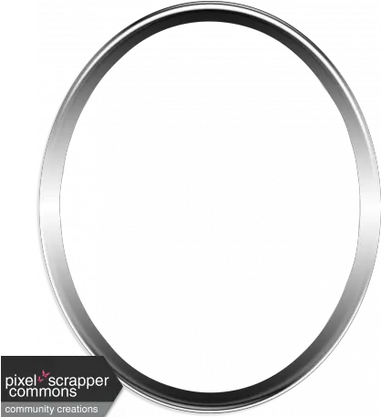 Oval Frame Graphic By Sonya Stover Pixel Scrapper Digital Silver Round Frames Png Oval Frame Png