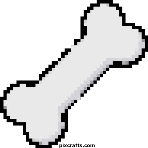 Dog Printable Pixel Art Dog Bone Pixel Art Png Bone Png