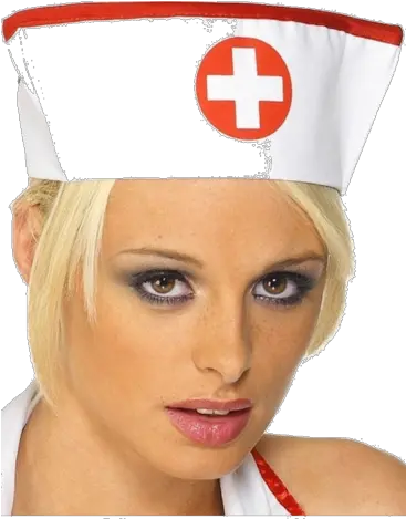 Download Hd Nurse Hat Nurse Costume Red Nurse Cap Png Nurse Hat Png