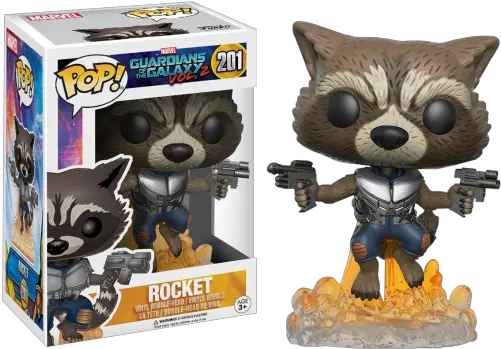 Rocket Raccoon Flying Vinyl Rocket Racoon Funko Pop Png Guardians Of The Galaxy Vol 2 Png