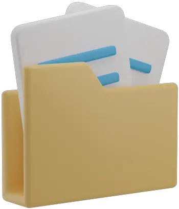 Folders Icon Download In Line Style Horizontal Png Work Folder Icon