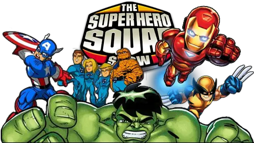 The Super Hero Squad Show Tv Image With Logo And Super Hero Squad Png Squad Png