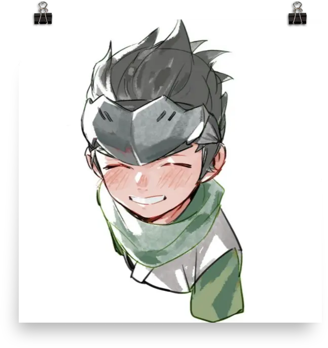 Kid Genji Kawaii Smile Overwatch Online Store Powered By Fictional Character Png Genji Png