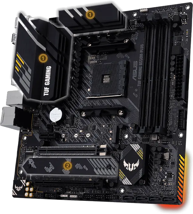 Tuf Gaming B550m Plus Motherboards Asus Usa B550m Tuf Gaming Png Plus Png