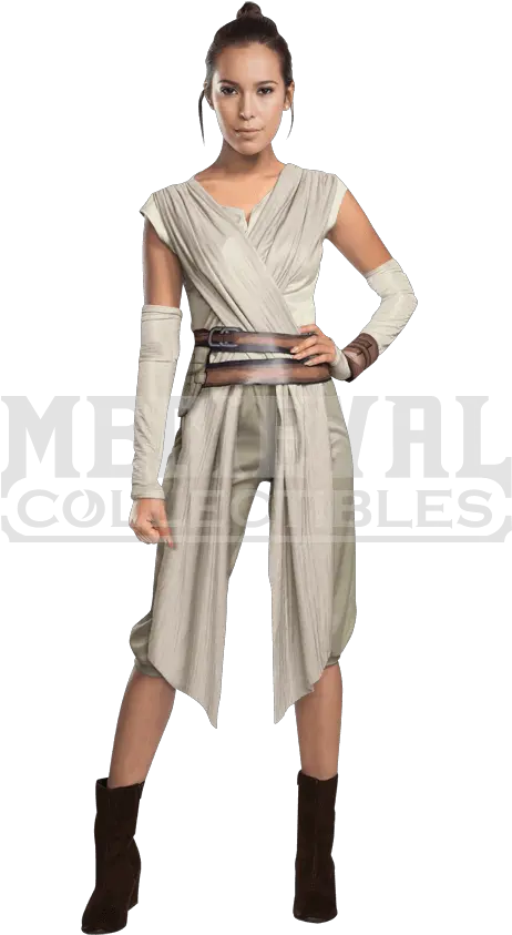 Force Awakens Deluxe Adult Rey Costume Rey The Force Awakens Costume Png Rey Star Wars Png