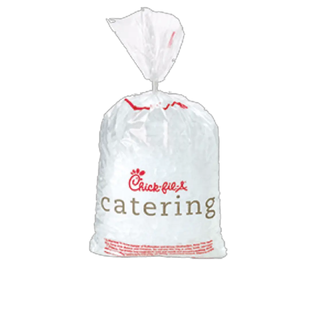 5 Lb Bag Of Ice Chick Fil A Crushed Ice Png Chick Fil A Logo Png