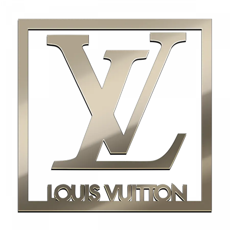 Louis Louis Vuitton Gold Stickers Png Louis Vuitton Logo Png