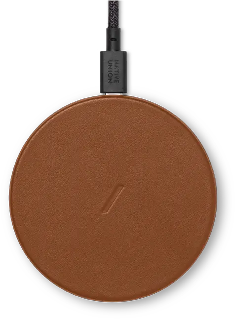 Native Union Classic Leather Wireless Charger U2013 High Speed Qi Certified 10w Handcrafted Italian Leather Charging Pad U2013 Compatible With Iphone 1111 Png Wireless Charging Nokia Icon