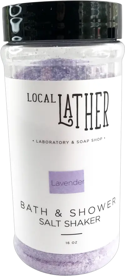 Lavender Bath Salt Shaker 1 Lb Local Png