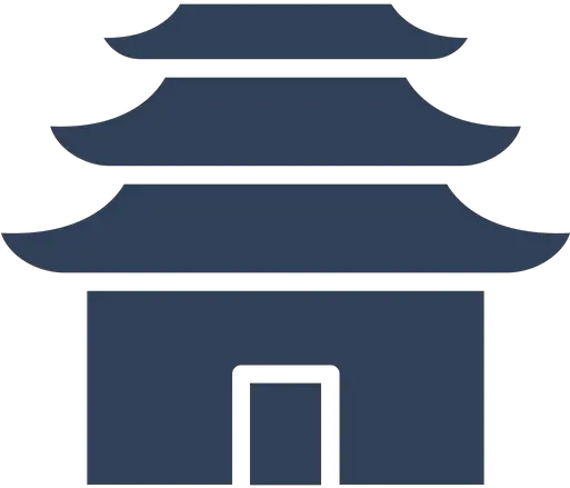 China Traditional Building Icon Of Glyph Style Available Clip Art Png China Png