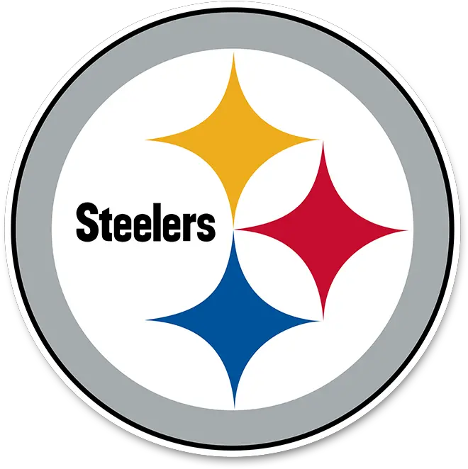 Nfl Logo Stickers U0026 Car Decals Officially Licensed Car Pittsburgh Steelers Logo Svg Png Ravens Logo Images