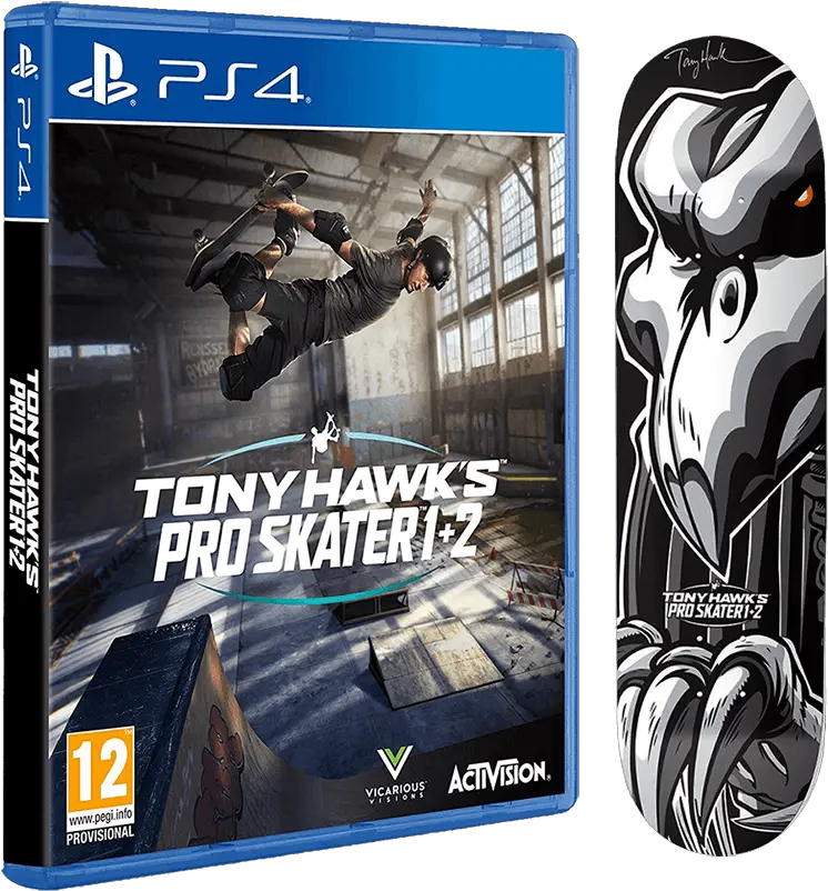 Tony Hawks Pro Skater Tony Pro Skater 1 2 Playstation 4 Png Tony Hawk Png