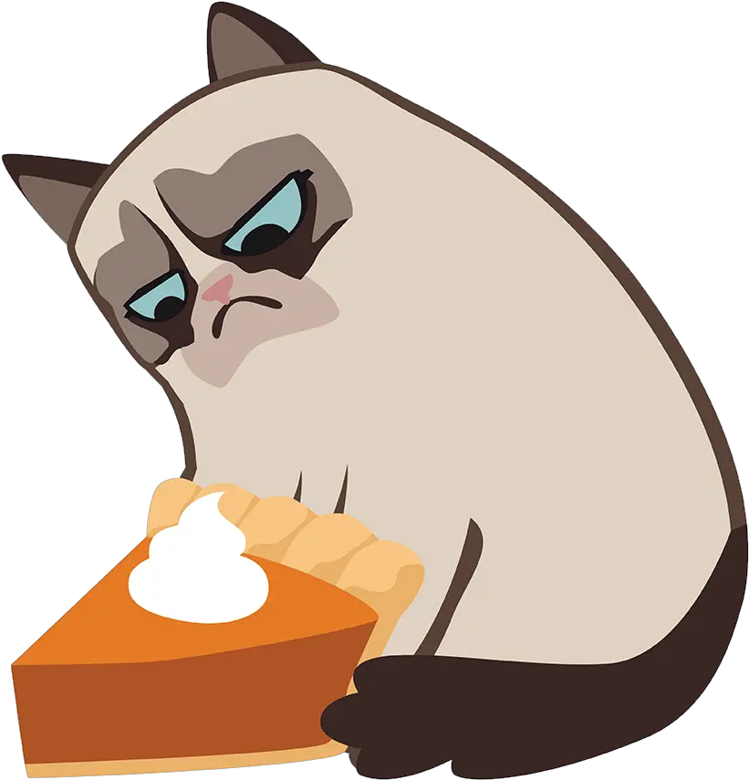 Grumpy Cat Pie Grumpy Cat Transparent Cartoon Jingfm Clip Art Png Grumpy Cat Png