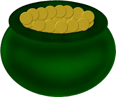Green Pot Of Gold Png Picture Gold Png Pot O Gold Pot Of Gold Png