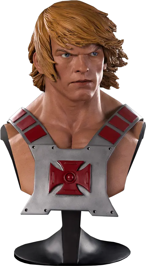 Masters Of The Universe He Man Lifesize Bust By Pop Culture He Man Life Size Bust Png He Man Png