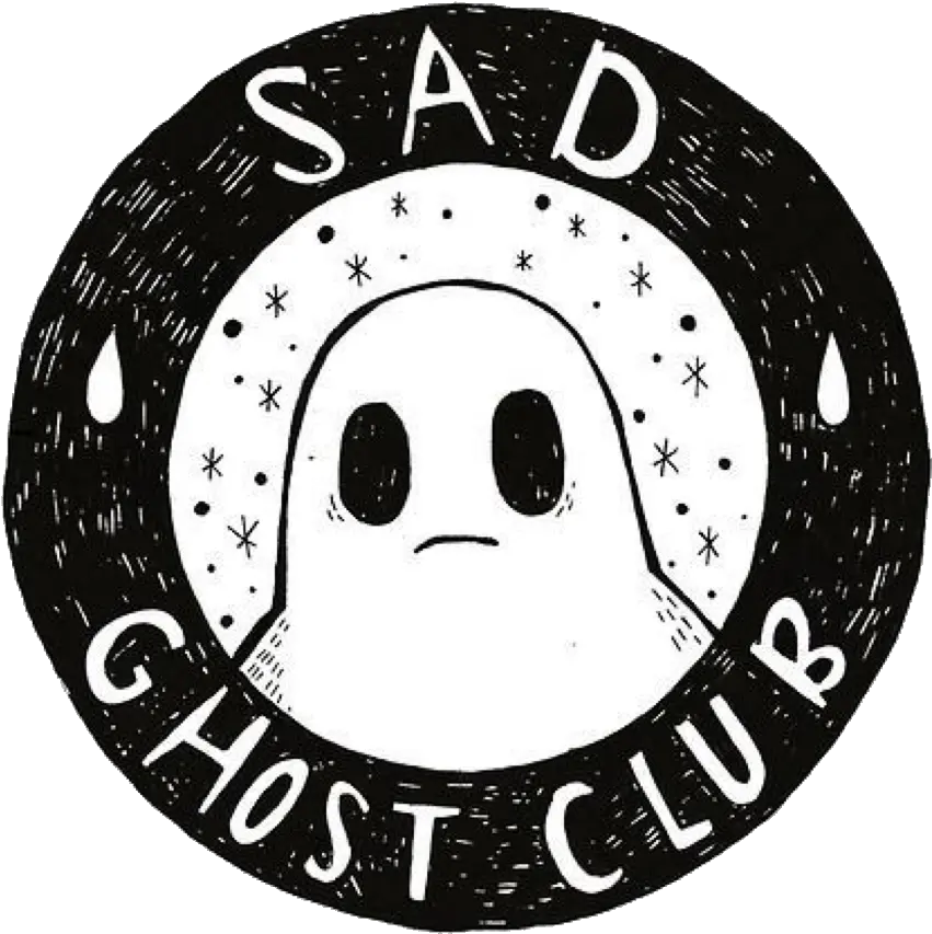 Ghost Clipart Sad Transparent Free Circle Png Ghost Transparent