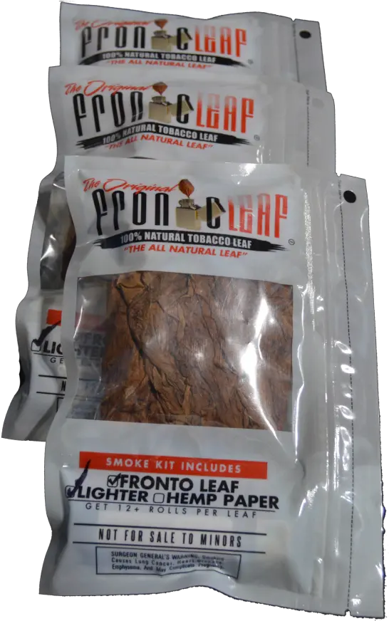 Trifecta Bi Pack Fronto Leaf Kit 3 Single Fronto Leaf Kits Beef Jerky Png Tobacco Leaf Png