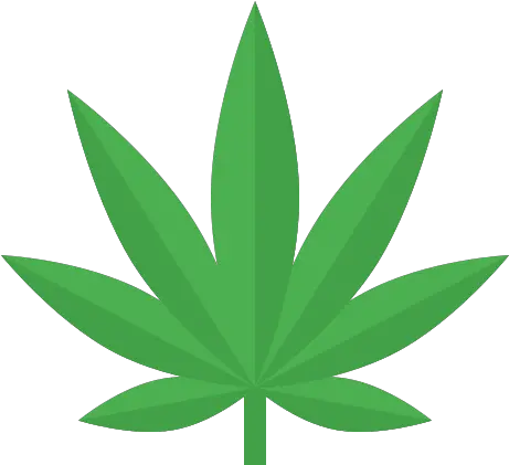 Cannabis Icon Weed Leaf Simple Drawing Png Cannabis Leaf Png