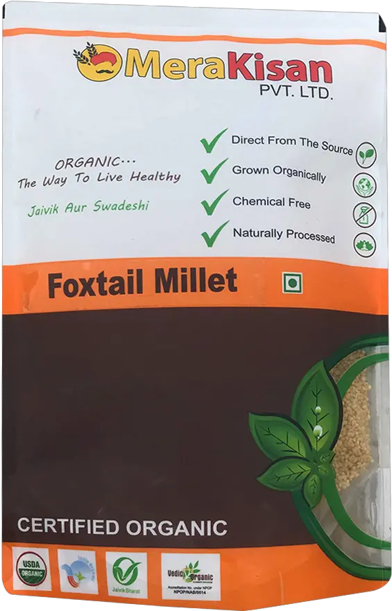 Buy Merakisan Organic Foxtail Millet Online Bigbasket Mera Kisan Jaggery Powder Png Fox Tail Png