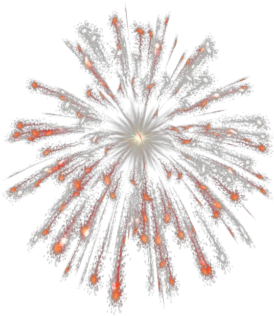 Fireworks Png 24 Transparency Picture 622549 Orange Fireworks Transparent Fireworks Png