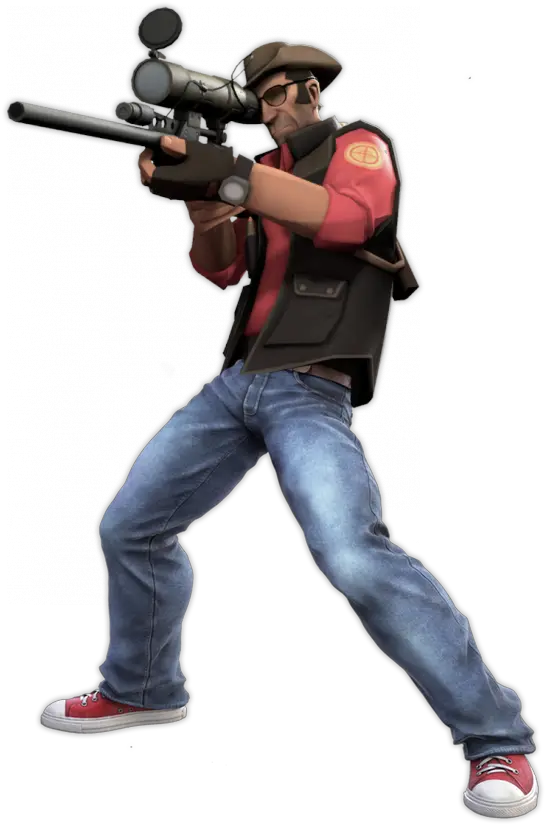 When The Sniper Doesnu0027t Just Stand In One Spot All Game Tf2 Terry Gogurt Png Sniper Transparent