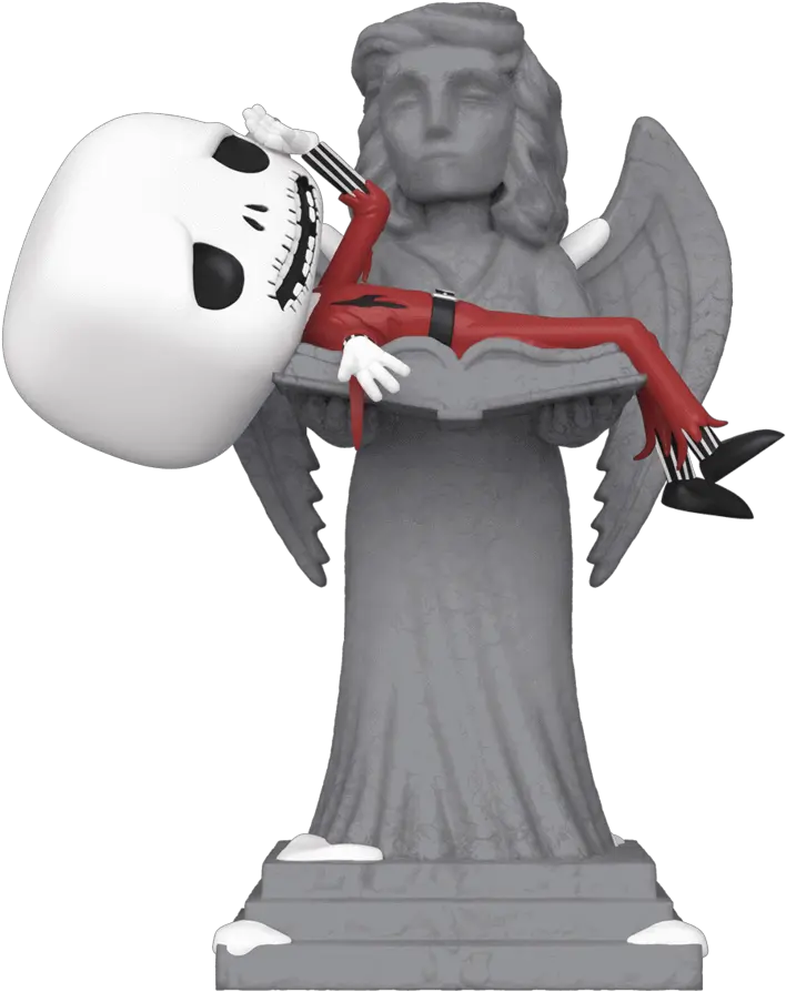 Jack The Nightmare Before Christmas Funko Pop Jack Statue Hot Topic Png Angel Statue Png
