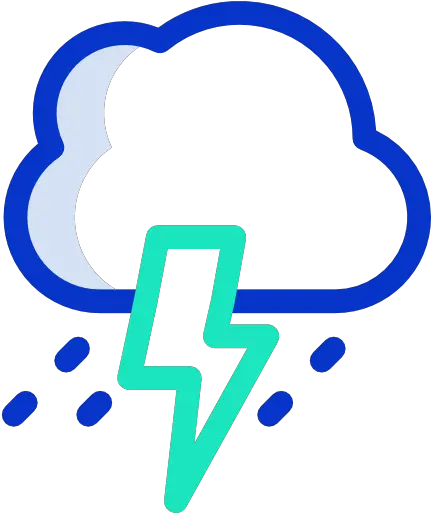 Free Icon Storm Dot Png Storm Icon Blue Rain