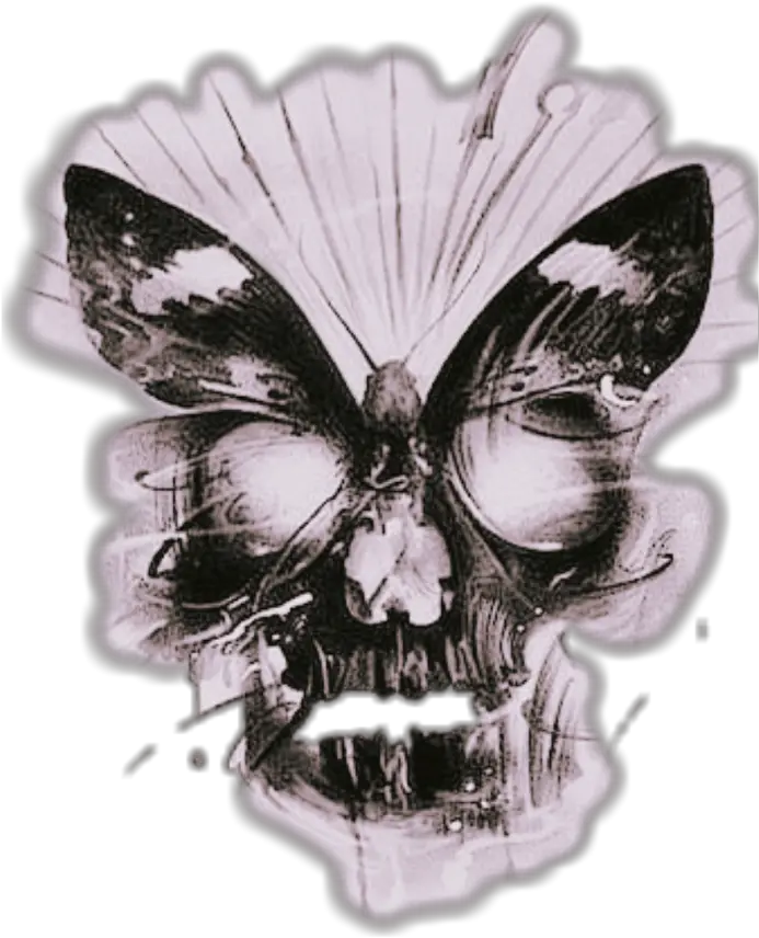 9ca6f1a396 United States Classic Butterfly Effect Skull Skull Butterfly Tattoo Png Butterfly Tattoo Png png
