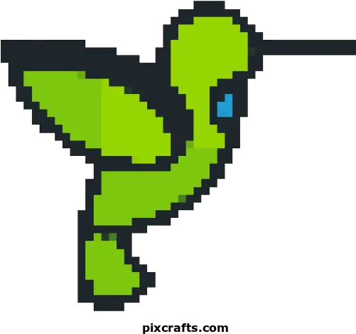 Hummingbird Printable Pixel Art Hummingbird Pixel Art Png Hummingbird Png