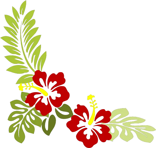 Hibiscus Flower Clipart Hawaiian Flowers Clip Art Png Hibiscus Flower Png