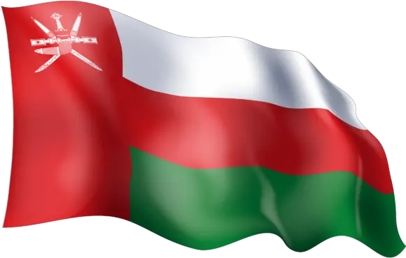 Waving Flag Of Oman Flag Png Oman Flag Png