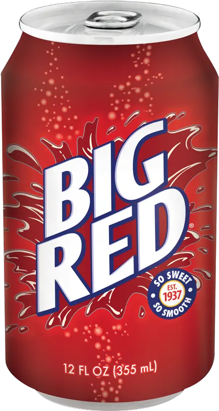Big Red Soda Can Transparent Png Image Big Red Soda Can Soda Can Png