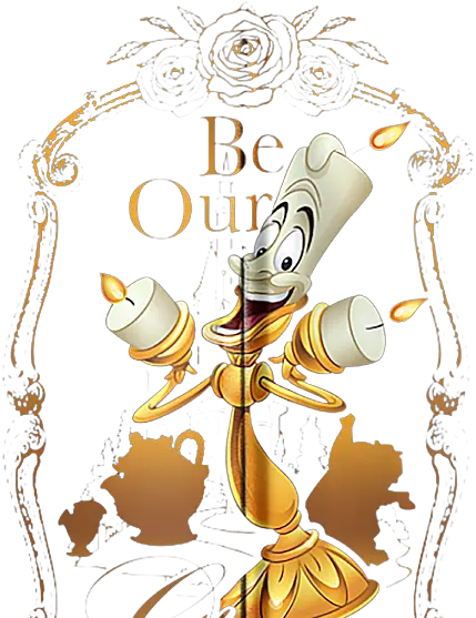 Disney Beauty And The Beast Lumiere Be Our Guest Bath Towel Fiction Png Beauty And The Beast Icon