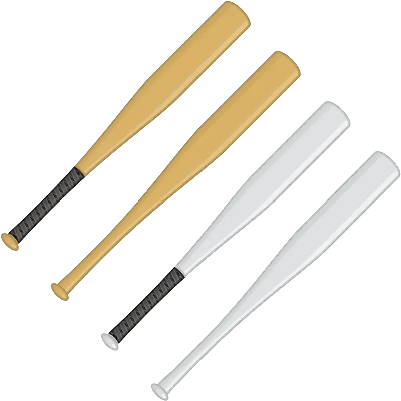 Baseball Bats Clipart Transparent Clipart World Composite Baseball Bat Png Simple Bat Icon