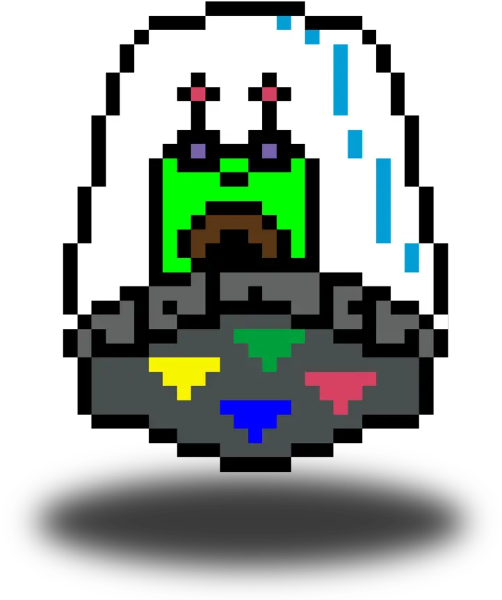 Download Alien Spaceship Png Alien Pixel Art Png Full Flappy Bird Coin Png Space Ship Png