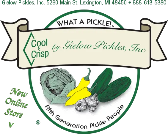 Gielow Pickles Inc Gielow Pickles Png Pickle Transparent