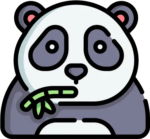 Panda Bear Free Animals Icons Dot Png Panda Bear Icon