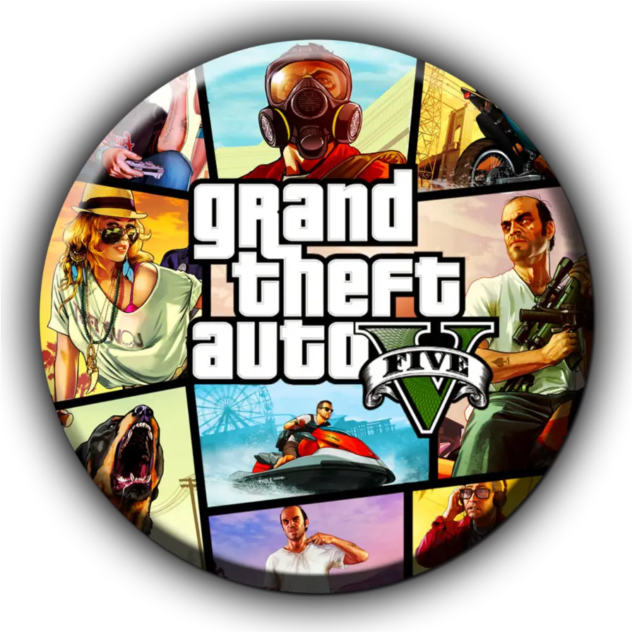 Pc In Grand Theft Auto Four Playstation 3 Png Gta V Icon