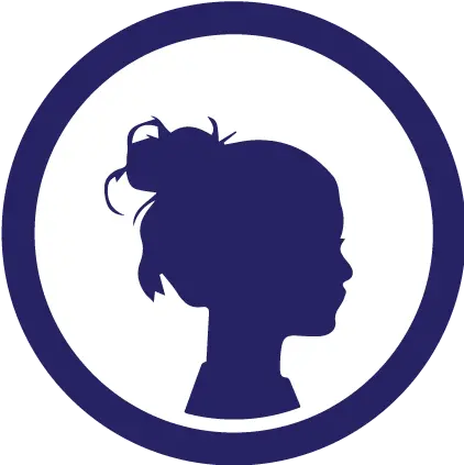 About Me Icon Girl Side Portrait Silhouette Png Scott Icon