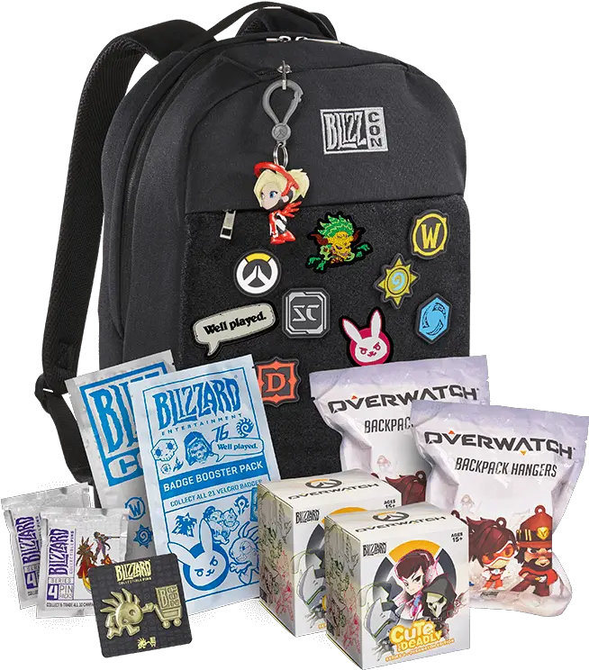 Blizzcon 2017 Reveals Goody Bag Contents By Sam Lee 2017 Blizzcon Goodie Bag Png Blizzard Entertainment Icon